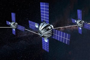 One potential use case for blockchains in the heavens above is to secure inter-satellite communications.